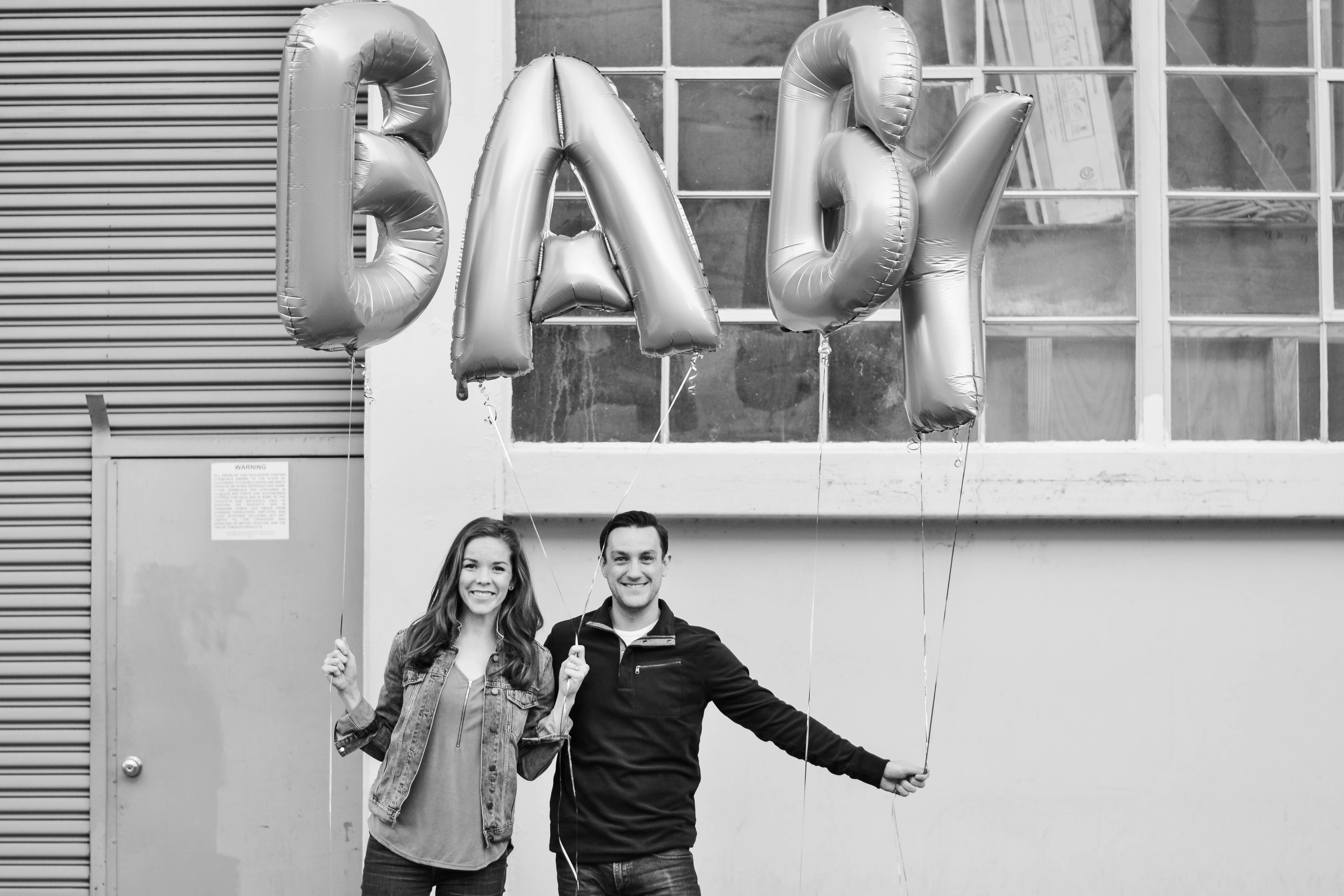 Page & Josh Baby Announcement Twenty-Six & Then Some